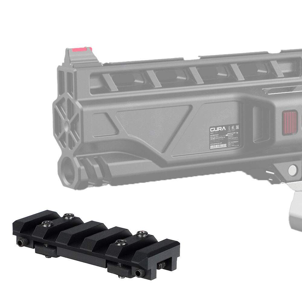 2.16in Tactical Shotgun Rifle Ventilated Rib 20mm Picatinny Rail Scope Mount