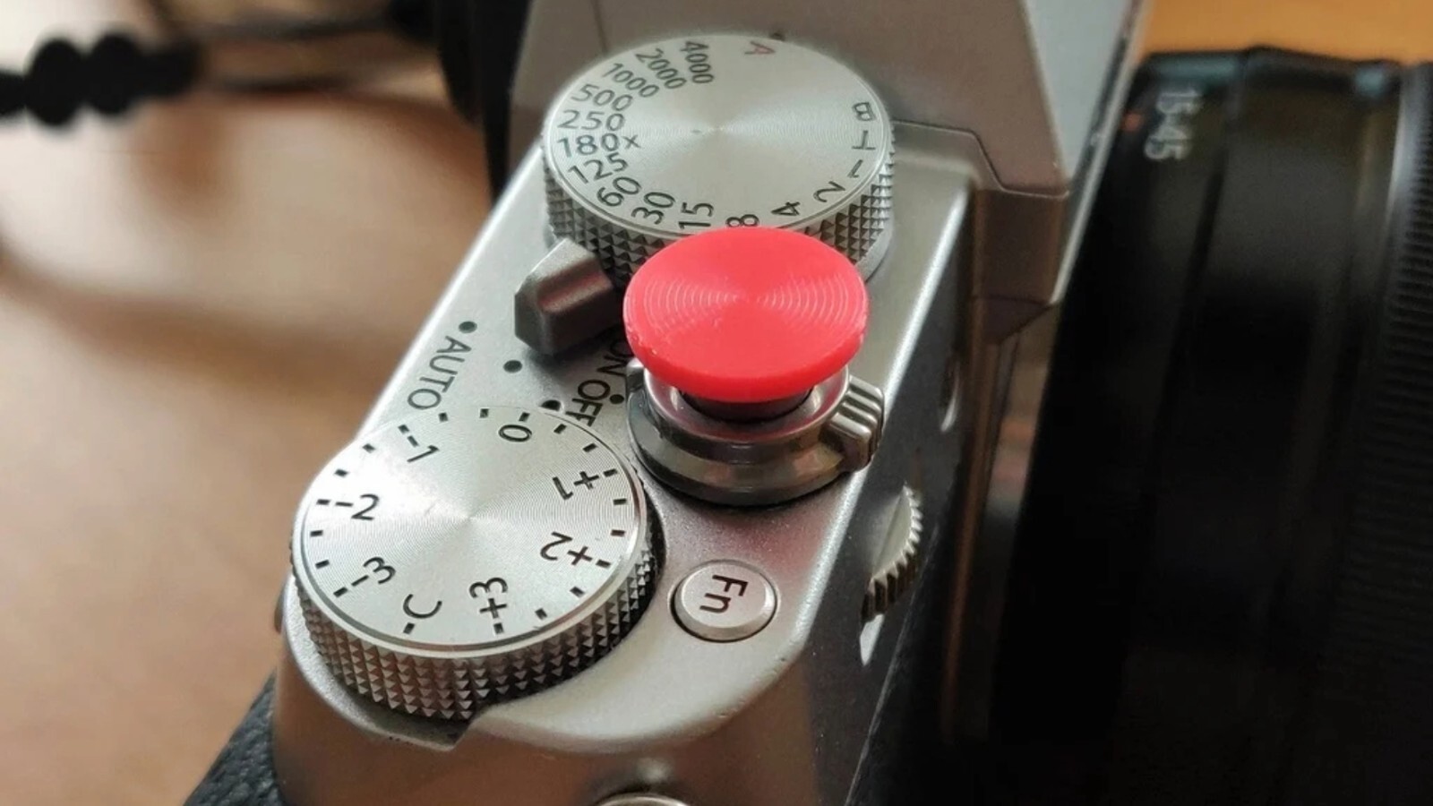 3 pieces Camera Soft Shutter Release Buttons for Cameras - Black,Red&Blue