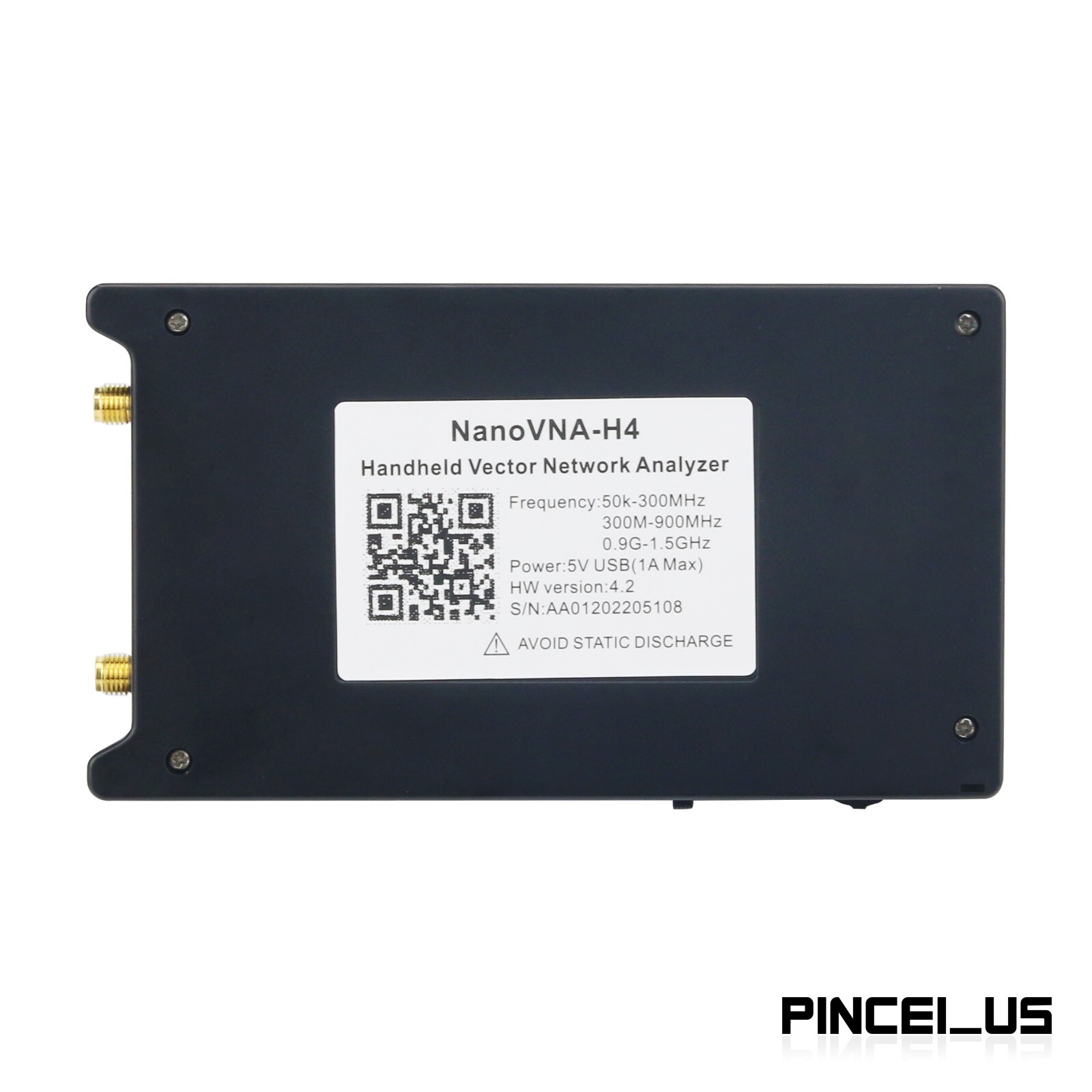 4" LCD Display 50KHz-1.5GHz Vector Network Analyzer NanoVNA Vector Analyzer pc66