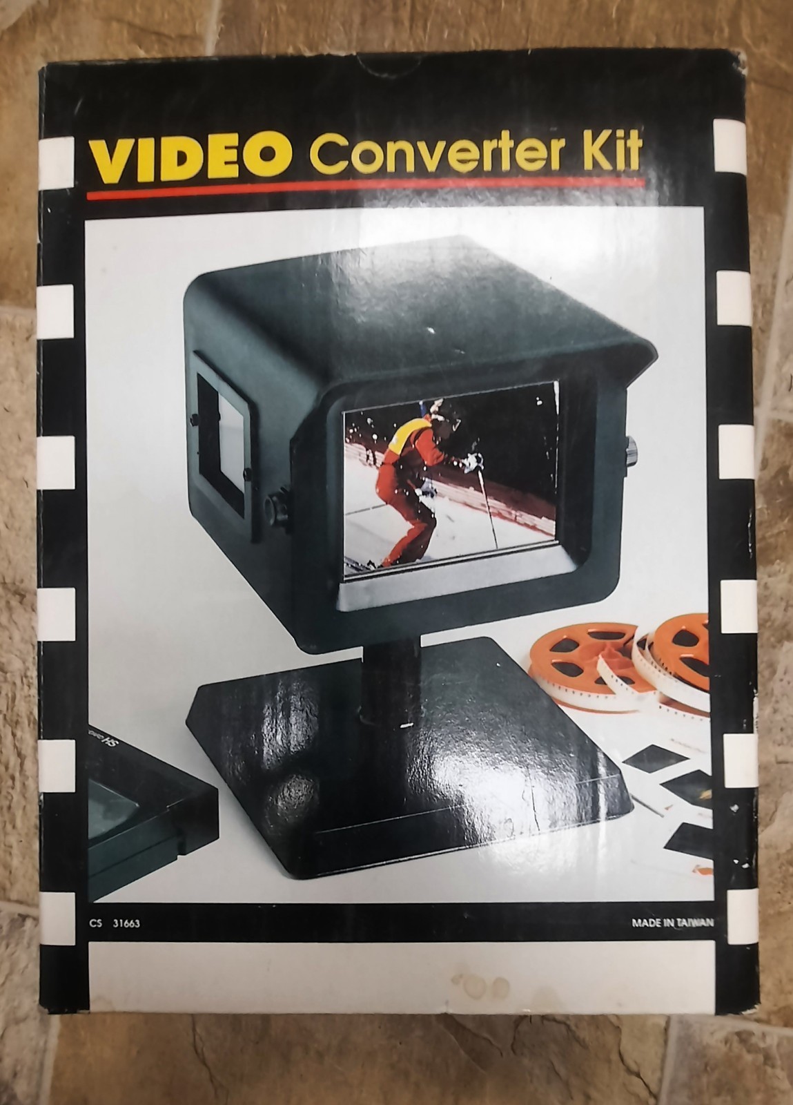 VINTAGE VIDEO-CINE VIDEO CONVERTER KIT Transfer 35mm slides CS 31663
