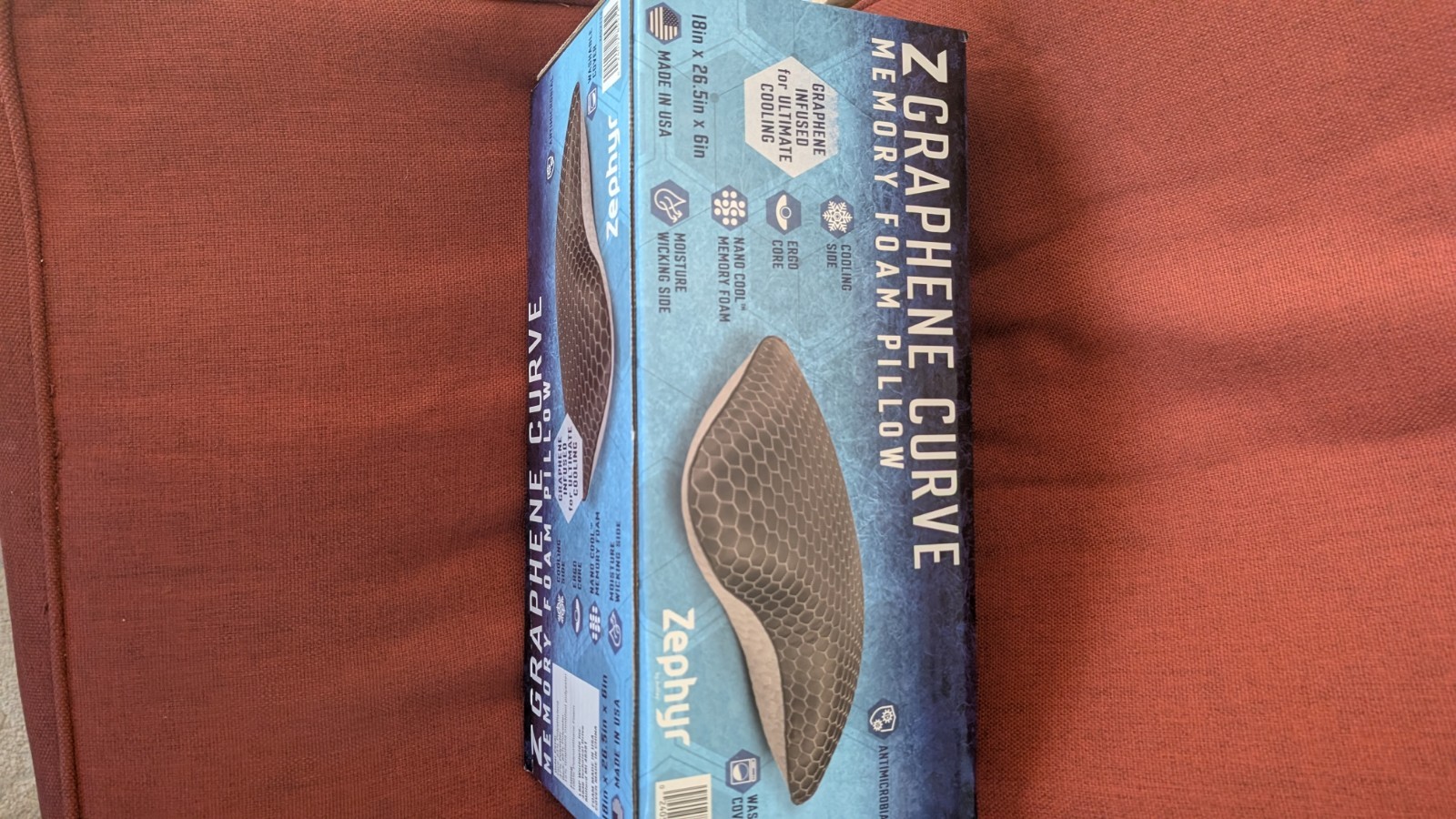 Zephyr 2.0 Graphene Curve Pillow