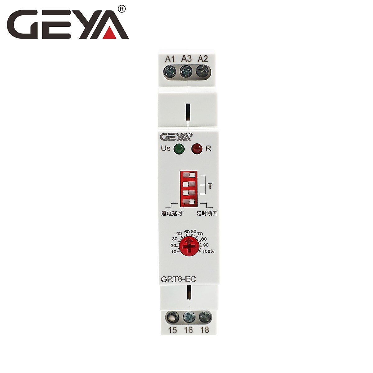 GEYA Off Delay&On Delay Time Cycler Delay Relay Switch DC24V AC230V Household