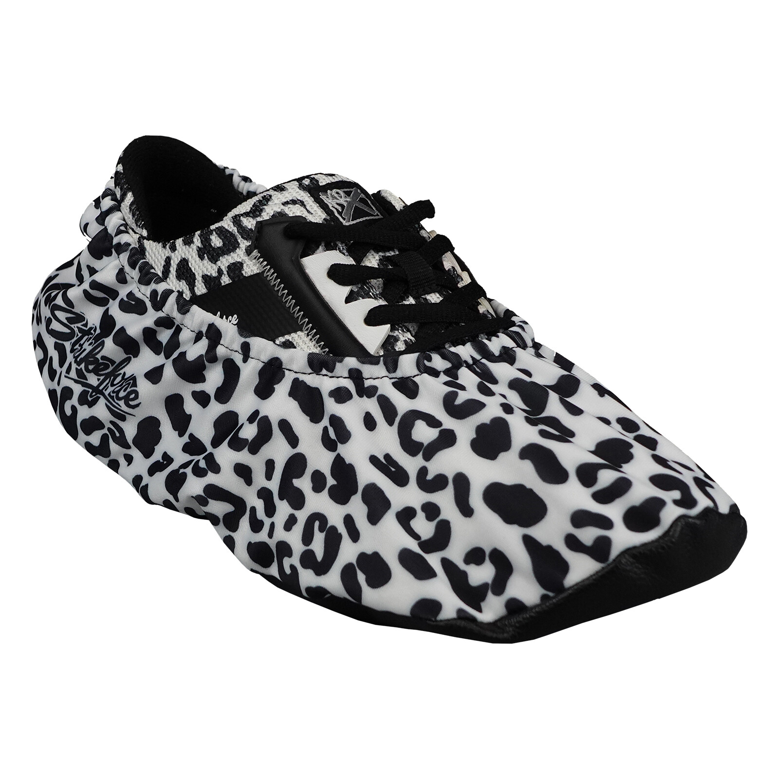 KR Strikeforce Flexx Bowling Shoe Covers White Leopard