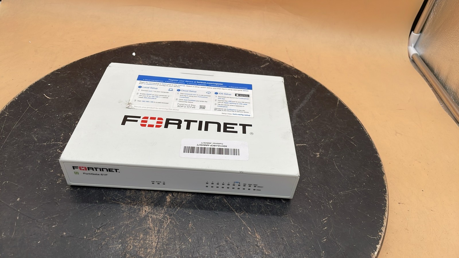 Fortinet FortiGate FG-61F Enterprise Network Security Appliance Firewall Unit