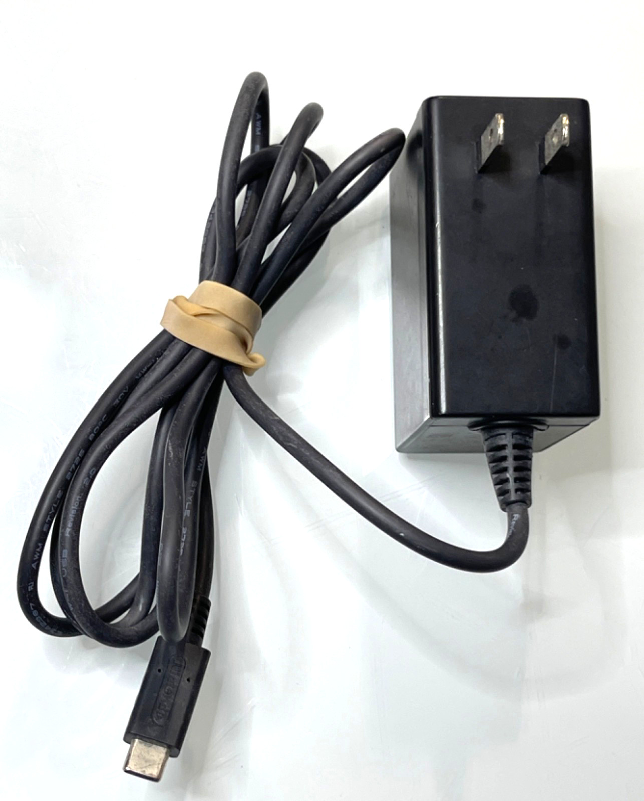 Tested Official Nintendo Switch AC Adapter Charger HAC-002 USB-C Power Cord