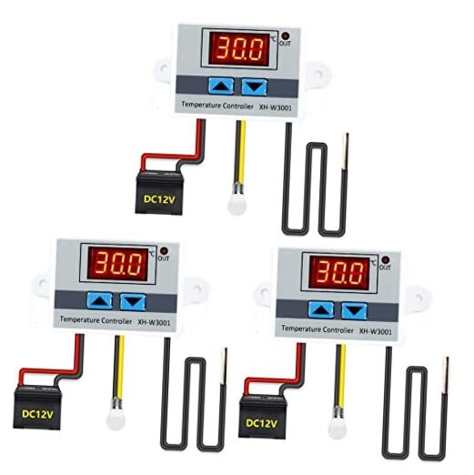12v Thermostat Switch with Waterproof Probe 10A 120W -50℃ to 110℃ 12v