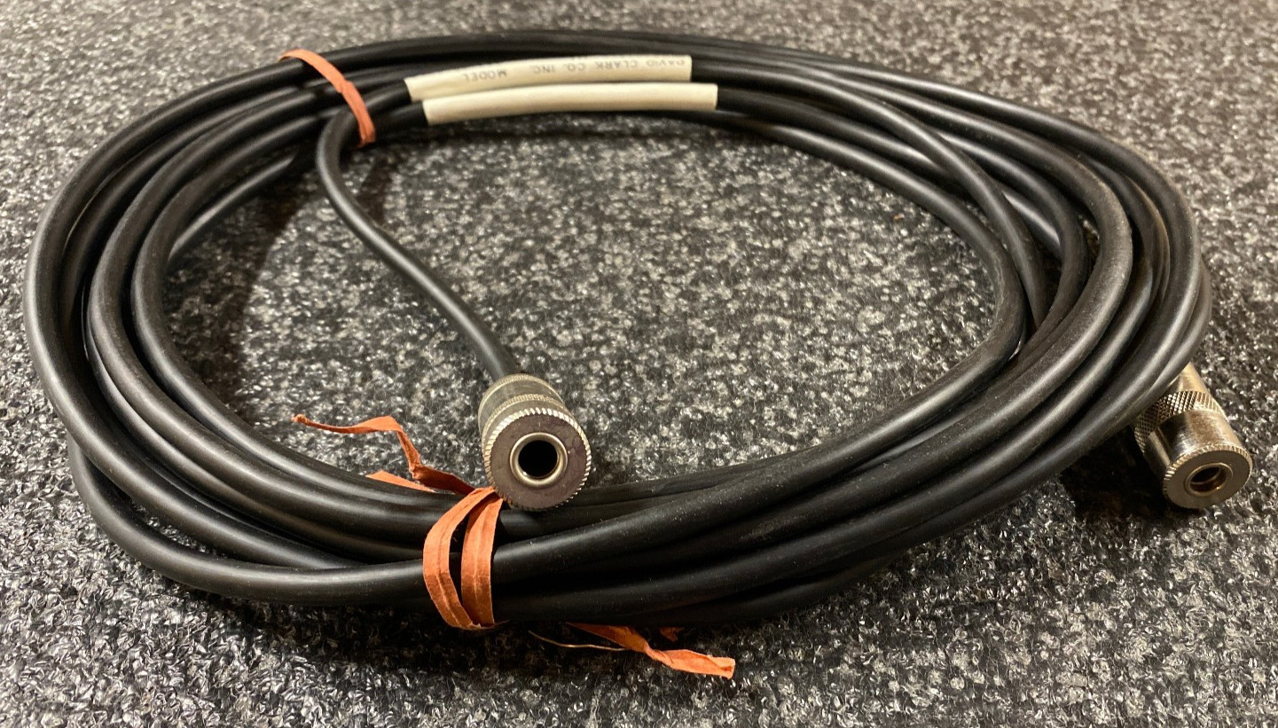 David Clark C52-25 Cord Assembly 25 Foot Part Number 16823G-02