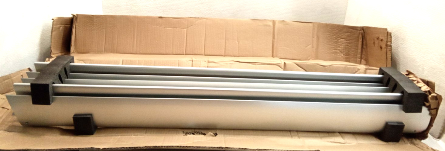 BigAss Fans 006071 V48 AirFoil Blade Set E10 (6 Blade Essence) Clear Anodized