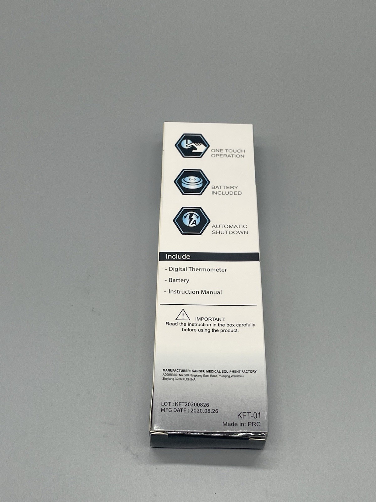 Digital Thermometer KFT-01 Precise Lightweight Dependable Quick – New