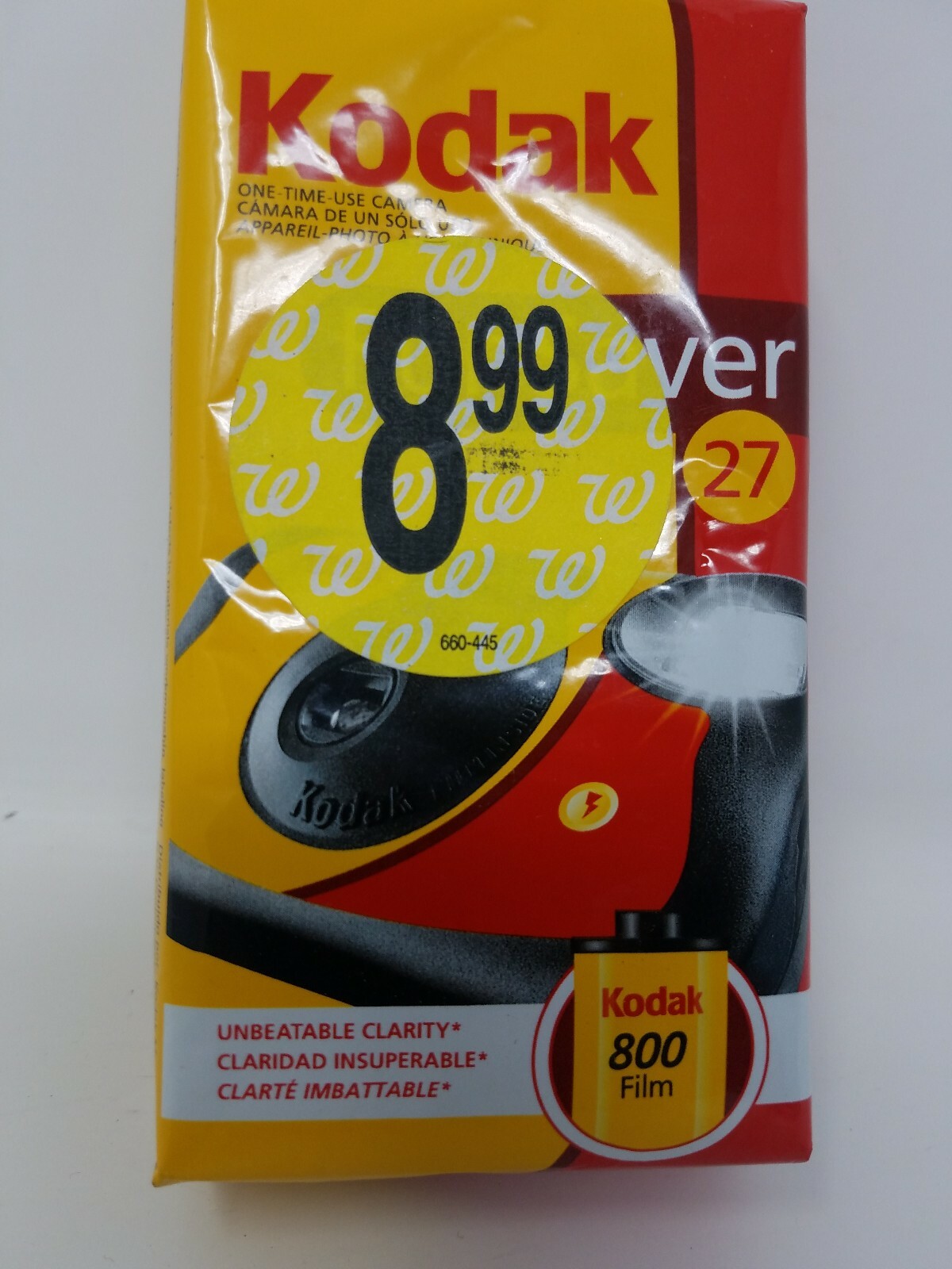 Kodak Funsaver Single Use 800 asa Disposable Flash 35mm Camera EXP. Date (e)