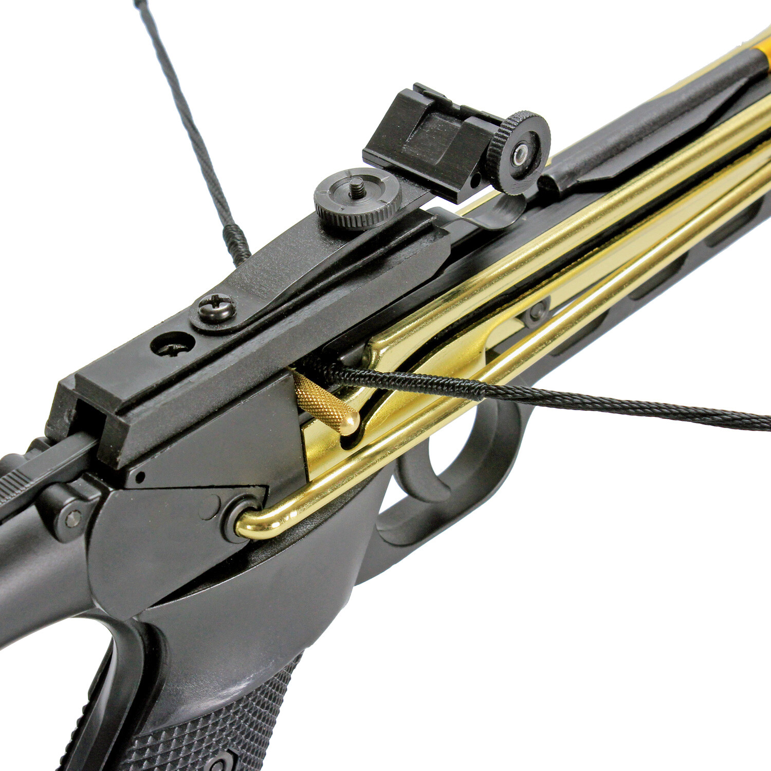 KingsArchery Crossbow Self Cocking Pistol 80 LBS 15 Aluminum Arrow + String