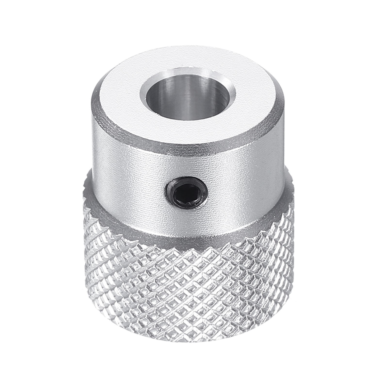 Aluminum Alloy Handwheel 20mm OD 8mm Bore Hand Wheel for Lathe, Silver