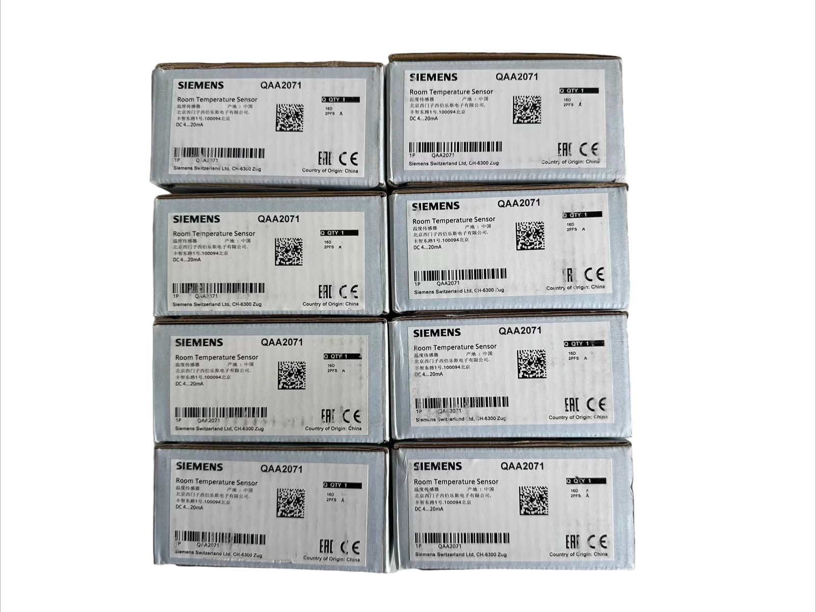 1pcs Siemens QAA2071 Temperature Sensor