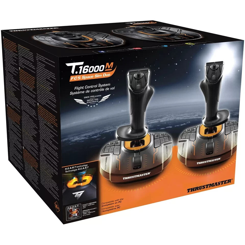 Thrustmaster T.16000M FCS Space Sim Duo Flight Sticks for PC