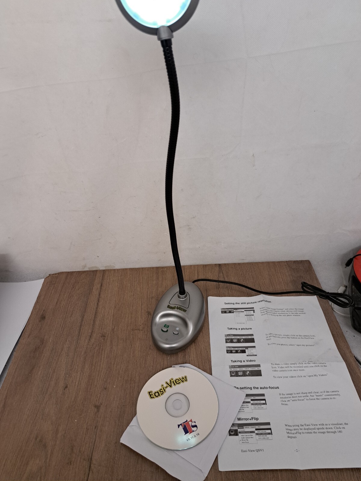 TTS Easi-View EL00052 Visualiser Camera Presenter