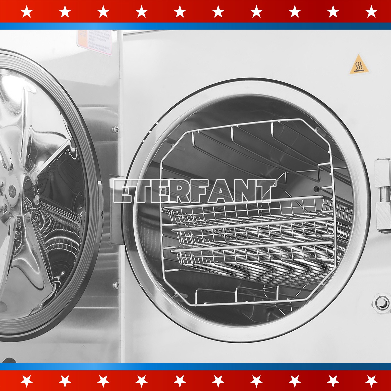 18L ClassN/B Dental Medical Autoclave Steam Sterilizer with Drying Function