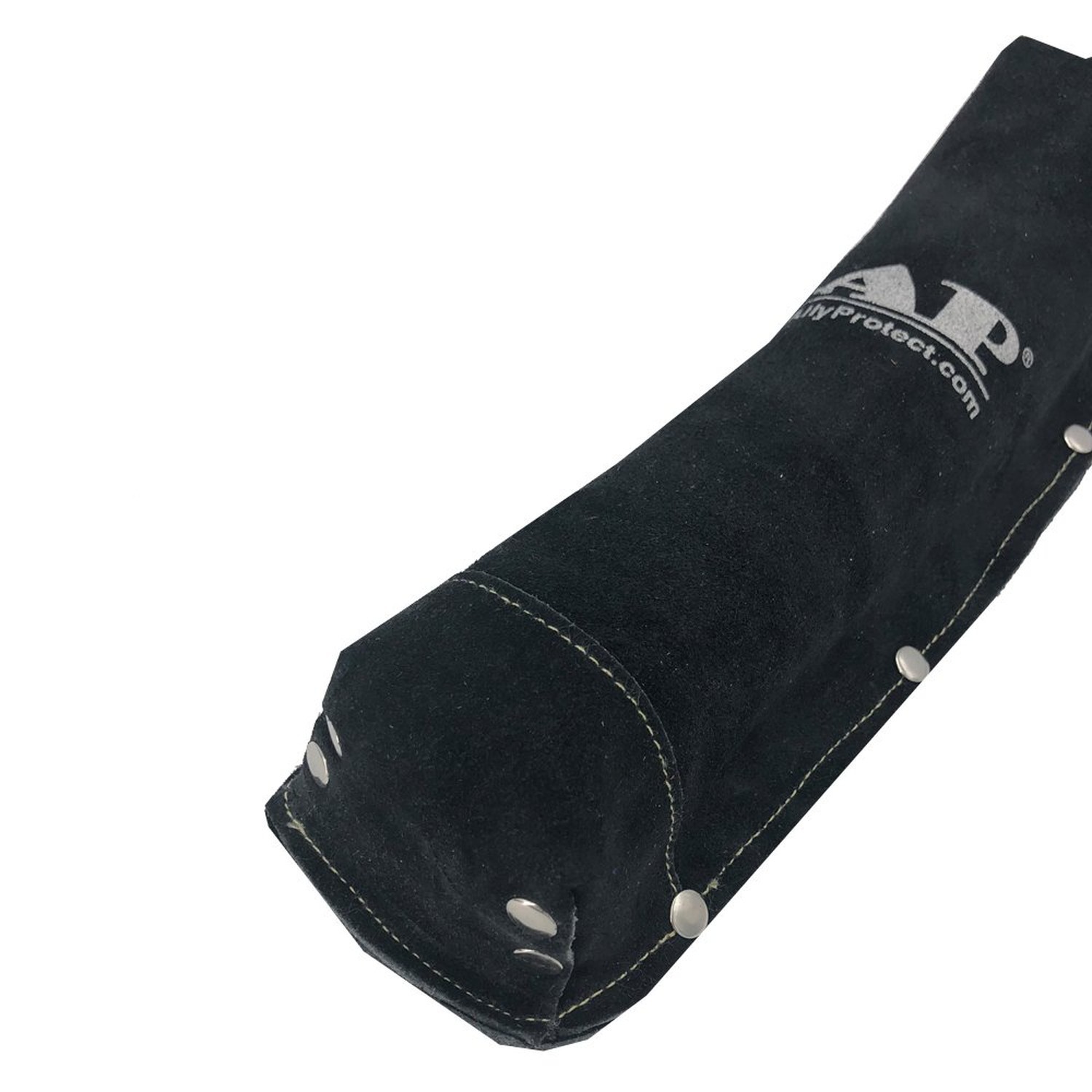 Welding Rod Bag, AllyProtect Split Cowhide Leather Electrode Pouch Flame Resi...