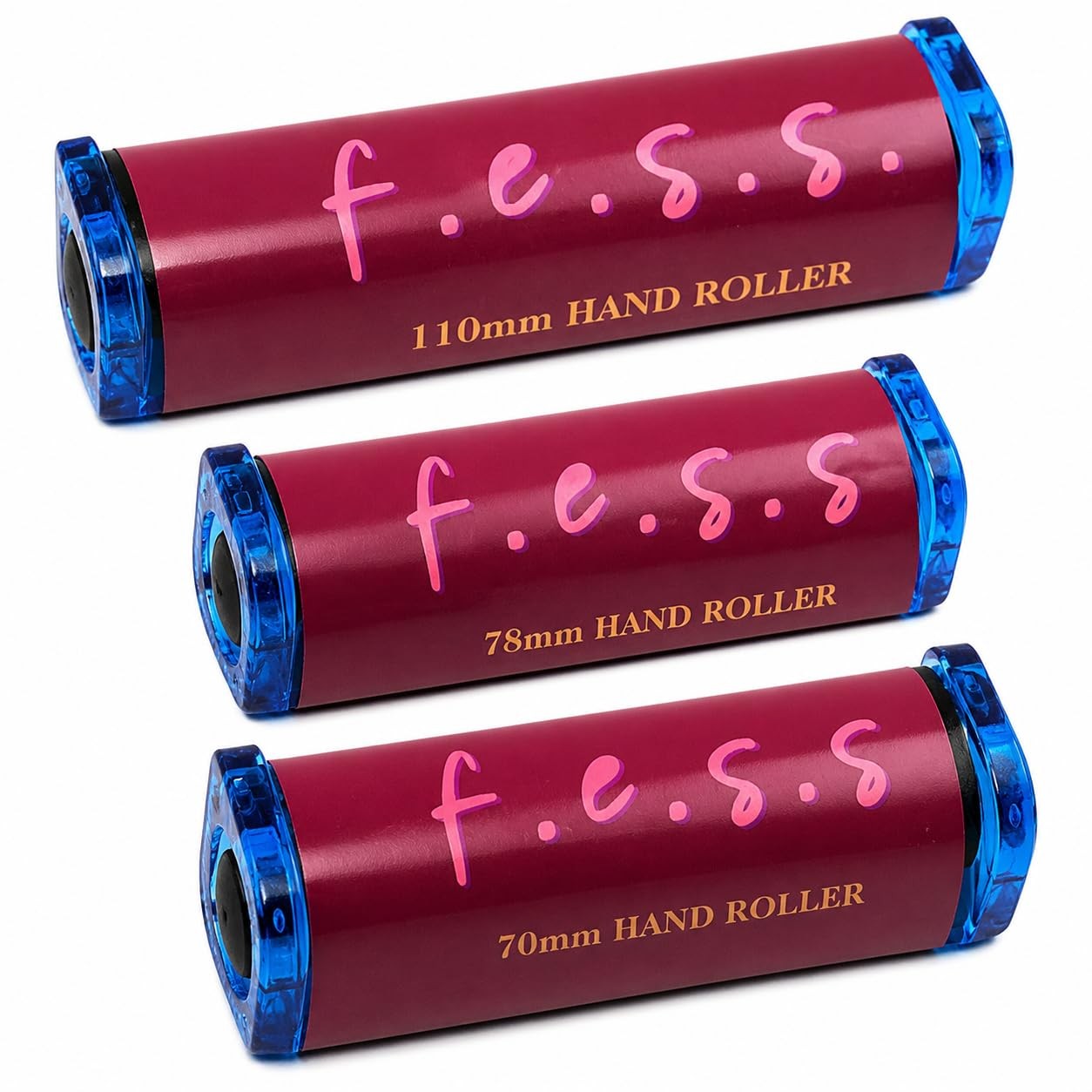 FESS ProRoll Precision Cigarette Rolling Machine Bundle 70mm 78mm 110mm 3-Pack