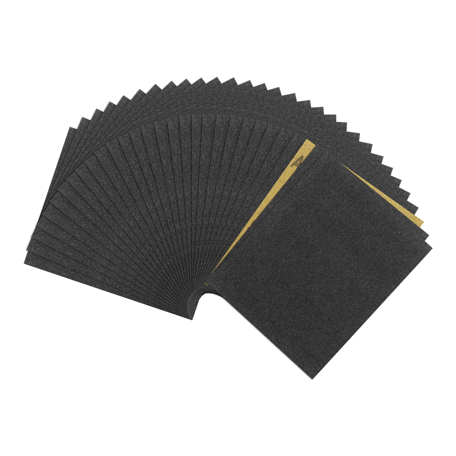 Sandpapers (4.5"x5.5"/114mmx140mm) 30 Sheet, 80 Grit Sand Paper for Polishing