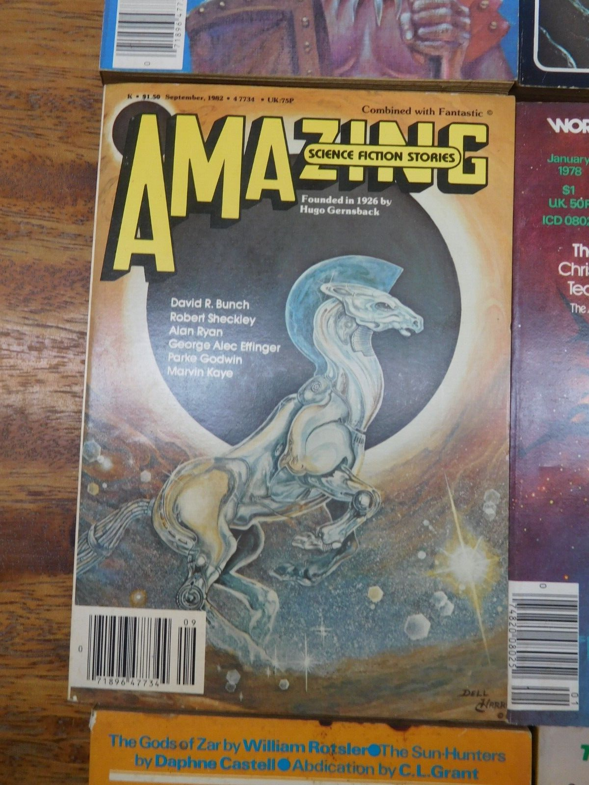 Fantastic 30 Vintage 1970's Sci-Fi Digests ~ Amazing, IF & Galaxy