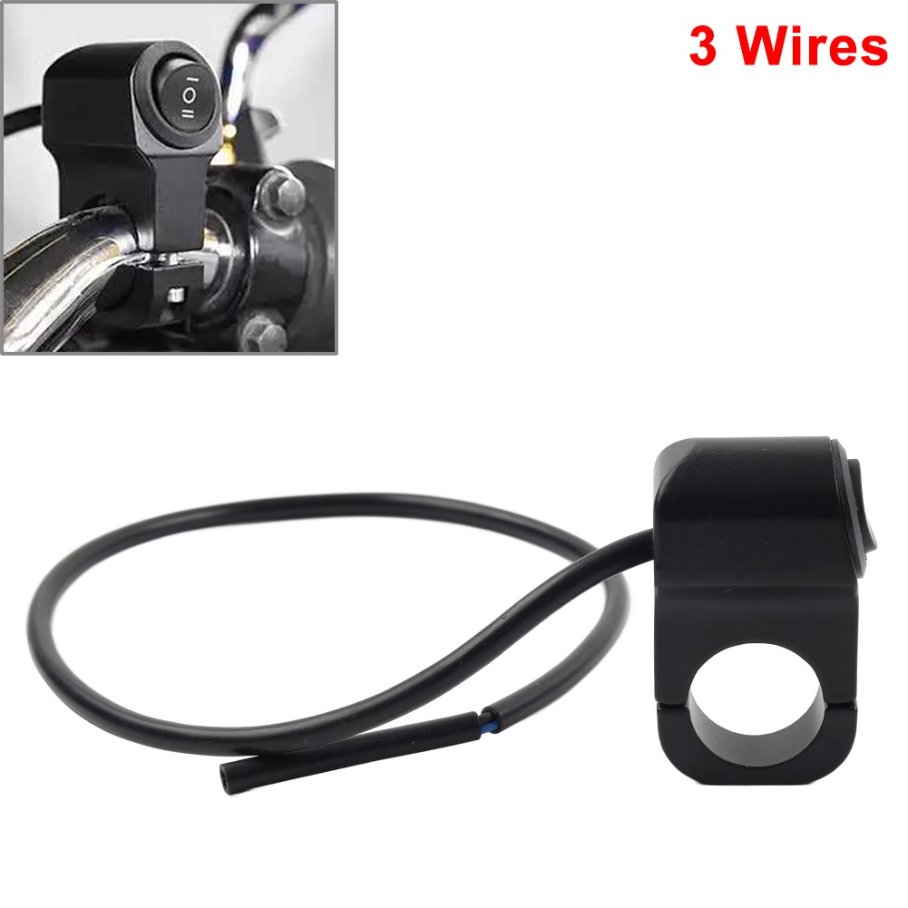 US Motor Handlebar 7/8" On Off Switch ATV Headlight Fog Spot Light Waterproof