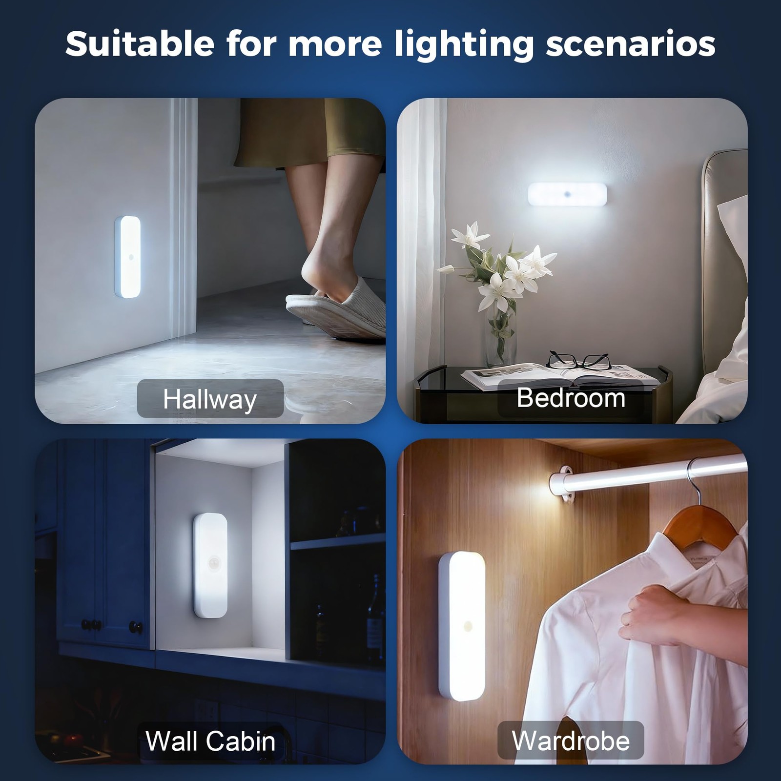 Rechargeable Mailbox Light, Wireless Motion Sensor Mailbox Lights, Magnetic L...