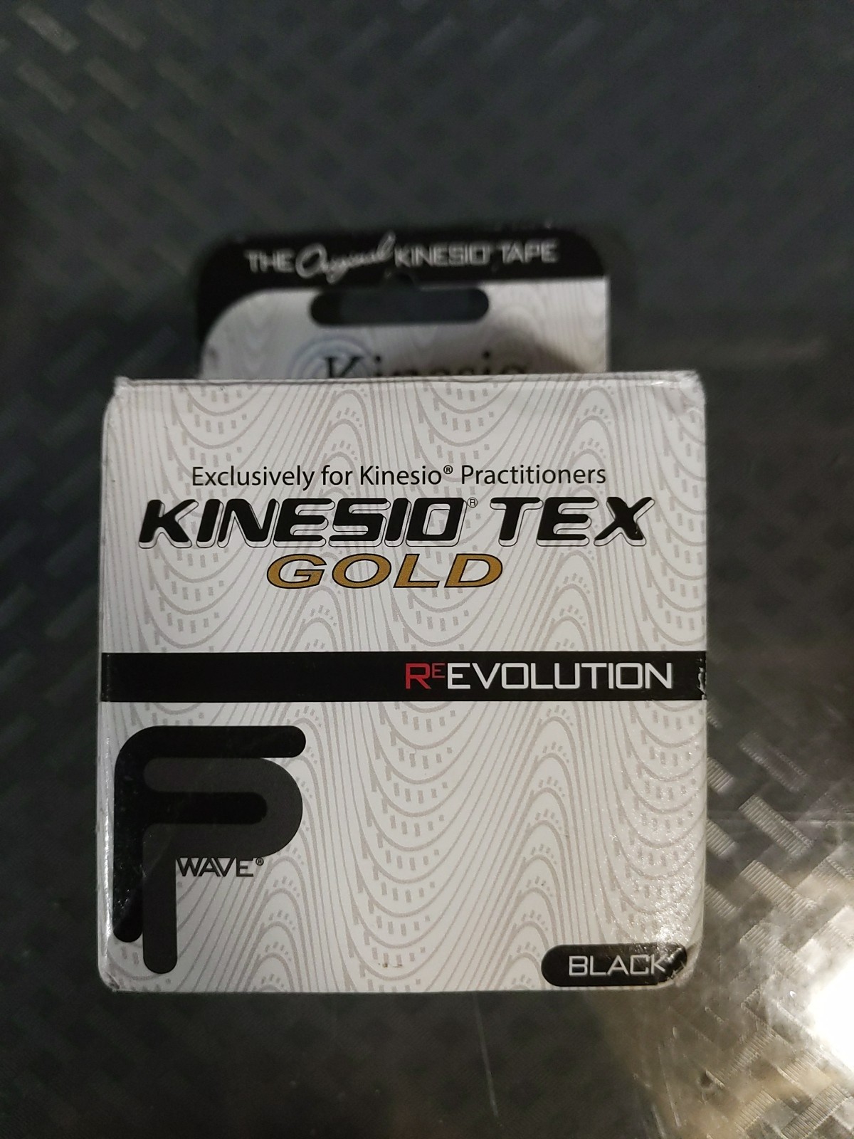 Kinesio Tex Gold FP  2" x 16.4' Elastic Therapeutic Tape Black New #80