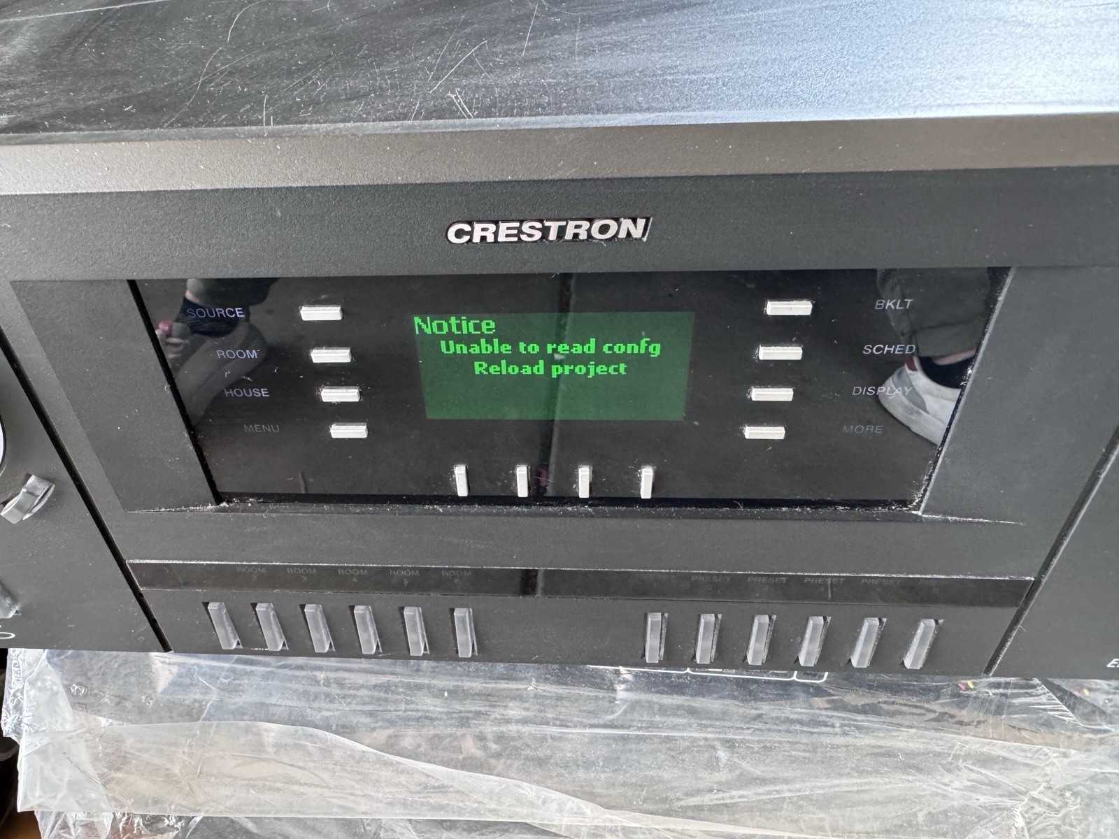 Crestron Adagio AES Entertainment System Multi-Room Audio Controller