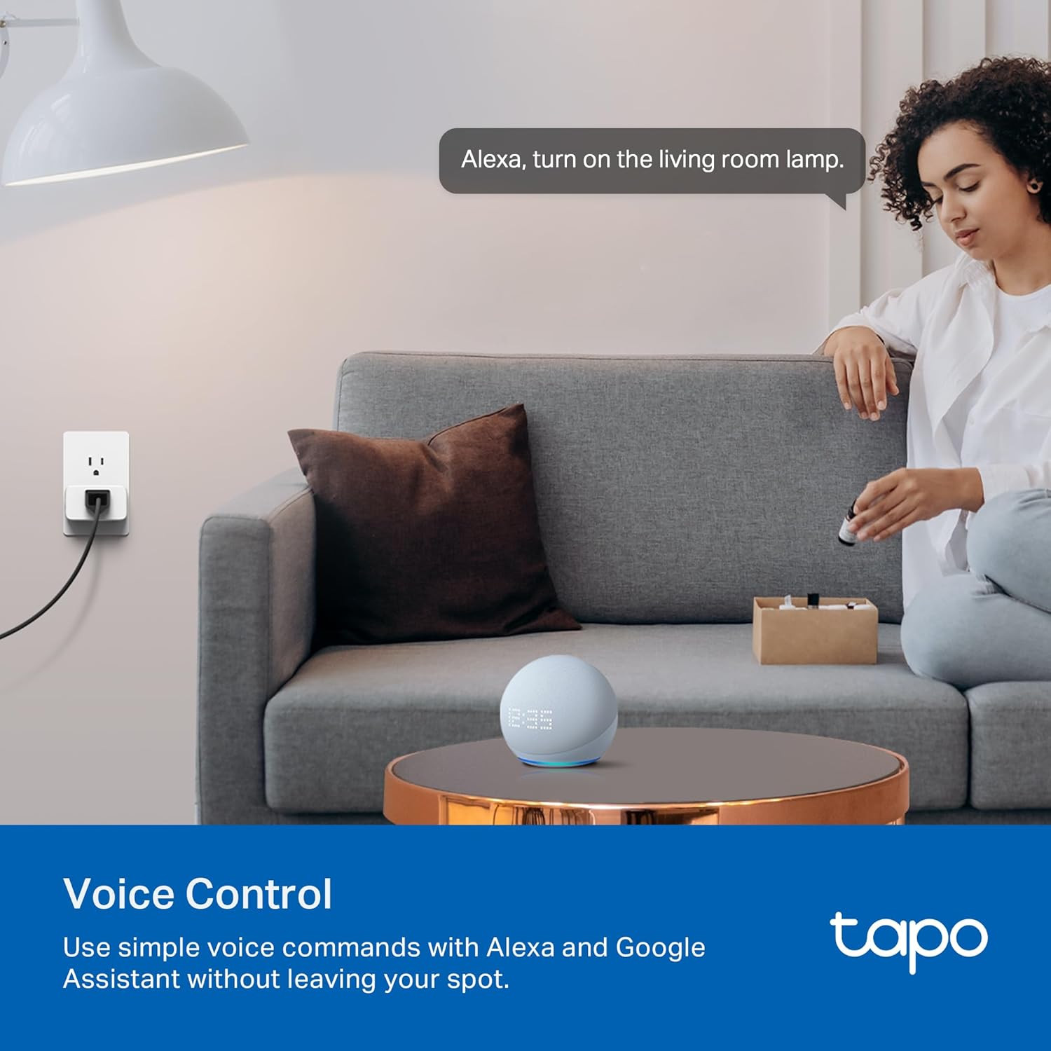 Smart Plug Mini, Matter Compatible, Compatible with Alexa, Google Hom...