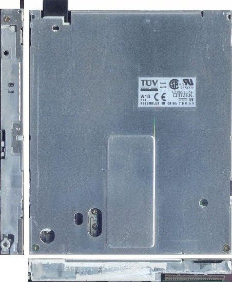 Citizen W1D Laptop Notebook 11mm 3.5" Floppy Diskette Drive FDD WID LR102061