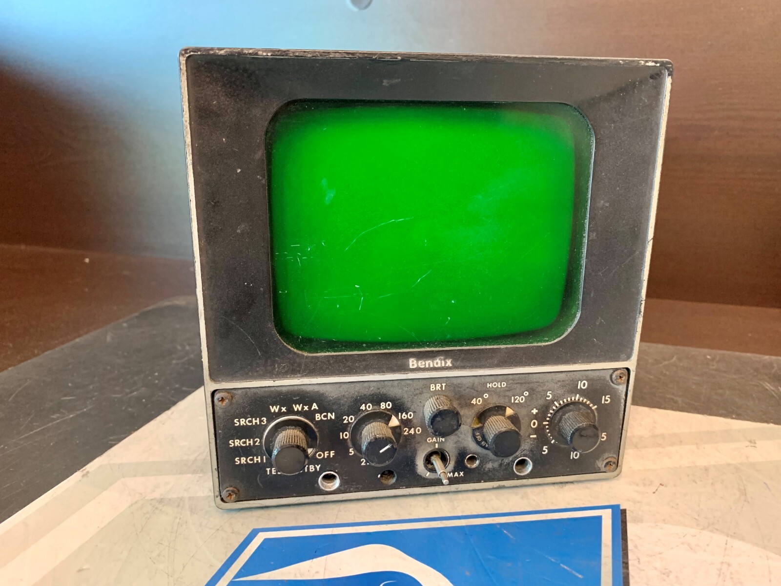 Radar Indicator IN1402B 4000833-0207 Removed Working
