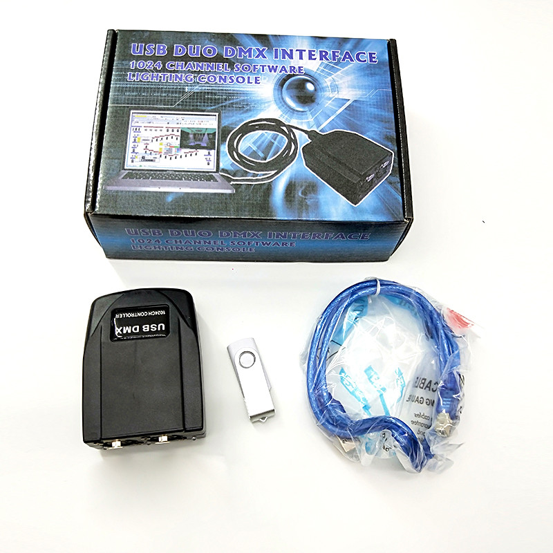 Stage Light Martin 1024 DMX512 Controller Jockey Console USB Software Interface