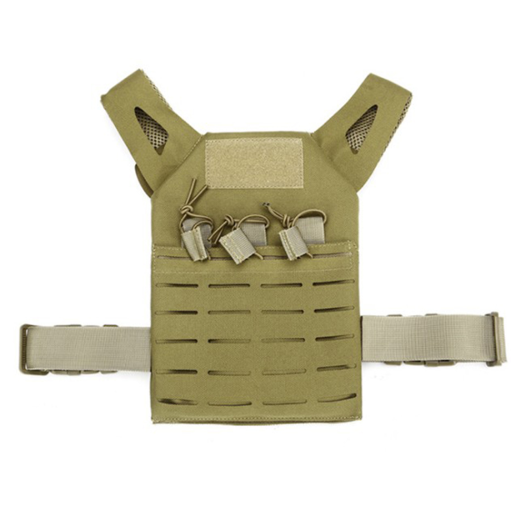 Children Outdoor JPC Tactical Vest Assault Plate Carrier Kids CS Training Vest