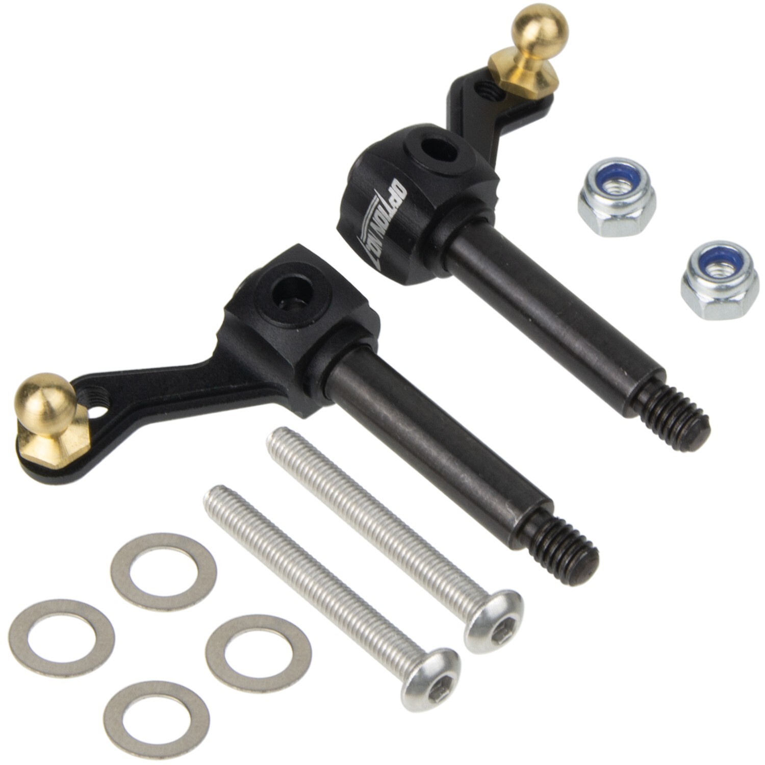 Alu Front Upright Knuckle Arm Set For Tamiya RC Car CW01/LunchBox/Grasshopper