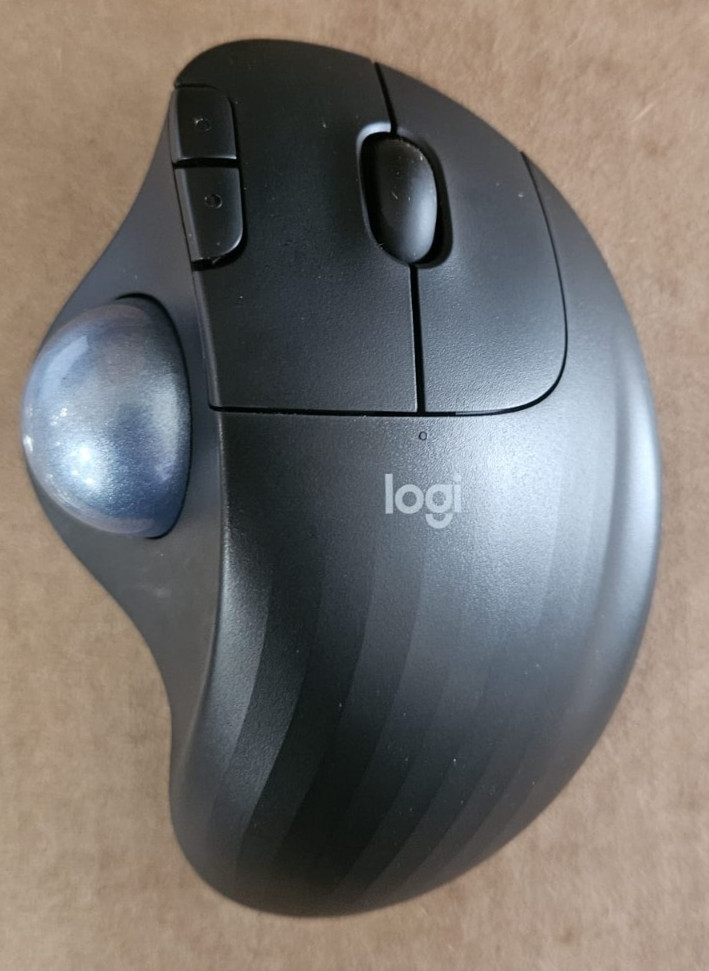 Logitech ERGO M575 Wireless Trackball Bluetooth Mouse Easy thumb control PC MAC