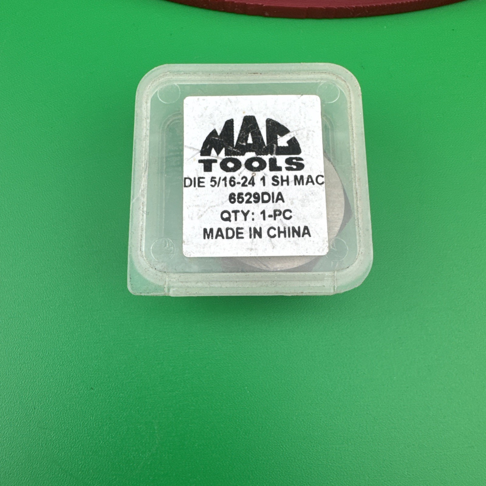 Mac Tools 6529DIA SAE Hexagonal Die 5/16"-24 NF - 1" Shank