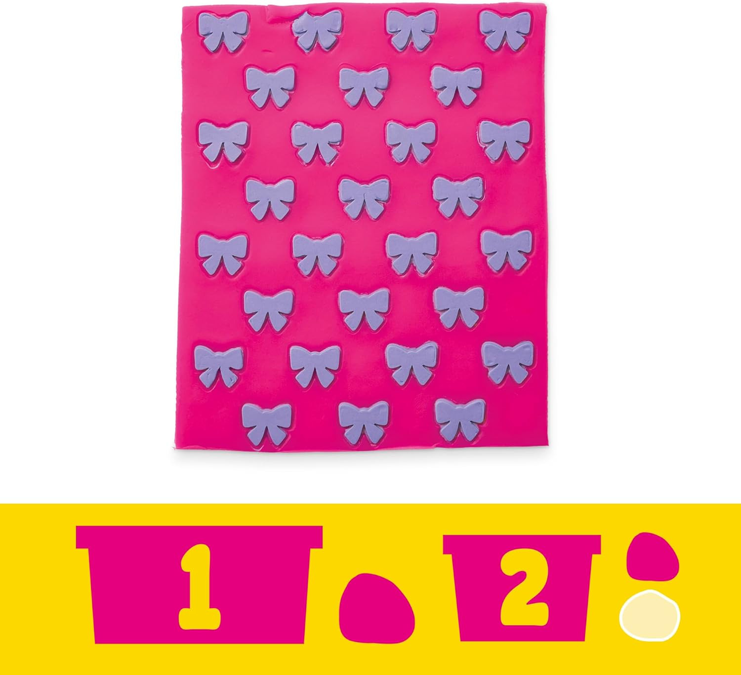 Barbie Ruffles and Bows Set, Make Doll Clothes with Modeling Compound & 9 Fas...