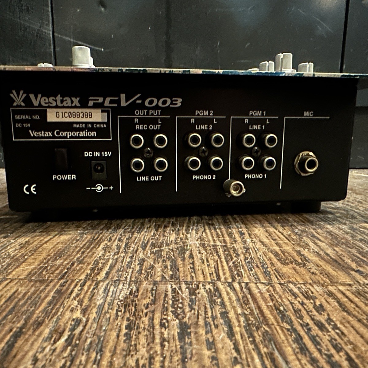Vestax PCV-003 DJ Mixer Japan