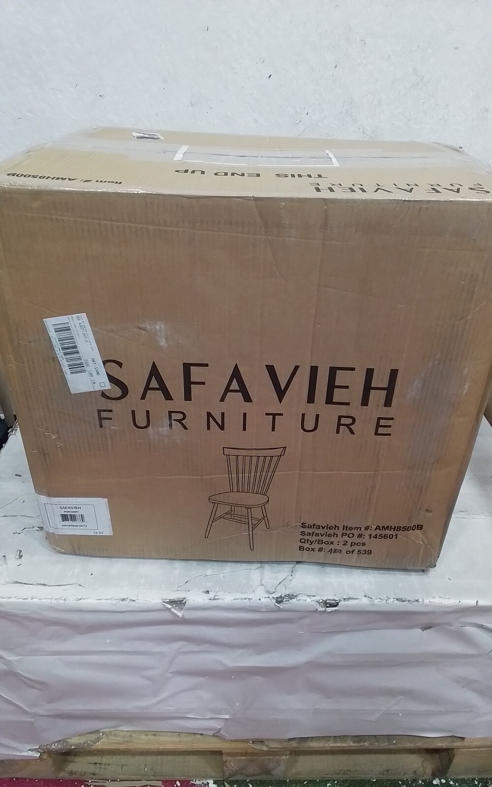 Safavieh PARKER SPINDEL SIDE CHAIR, Reduced Price 2172734936 AMH8500B