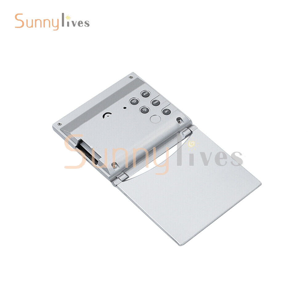 Digital Deck Clock Foldable Calendar Temperature Timer Alarm Clock LCD Display