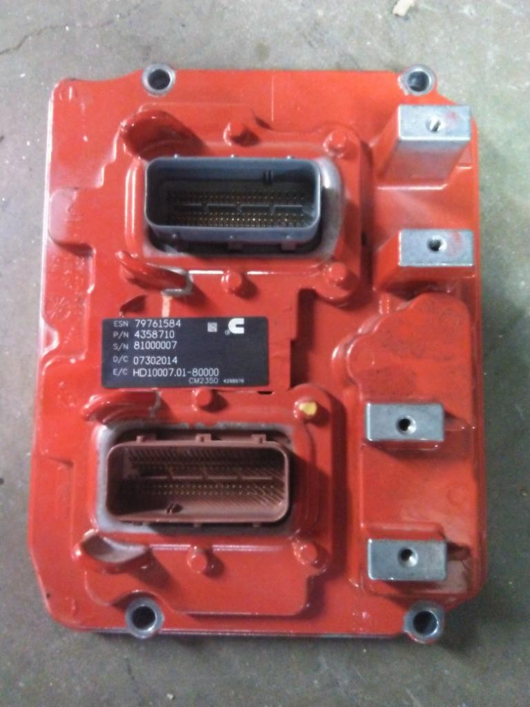 Replaces 4358710 CUMMINS ISX ENGINE CONTROL MODULE (ECM) ,  GA