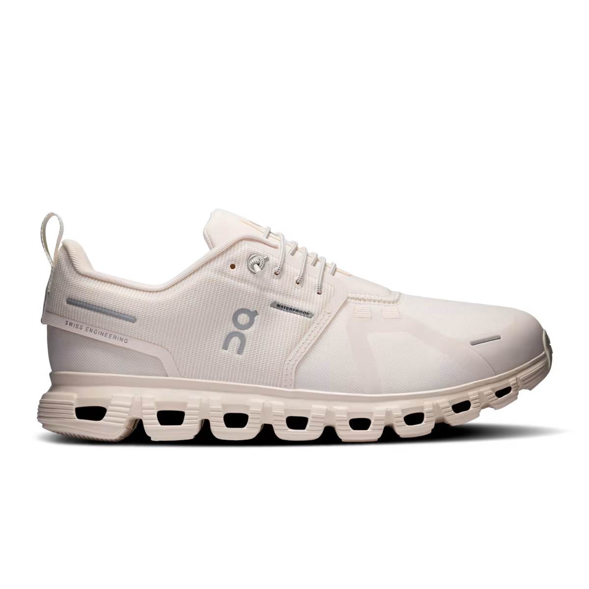 On Women's Cloud 6 Waterproof Color Seashell | Seashell Authentic