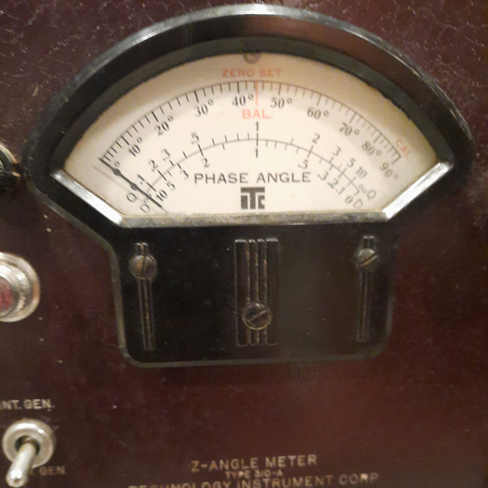Vintage Audio Test Instrument Z Angle Meter 310-a