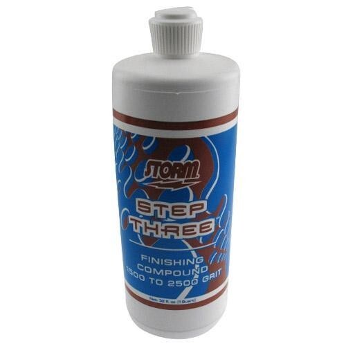 Storm Bowling Step 3 Bowling Ball Finishing Compound Quart Bottle Free Shipping!