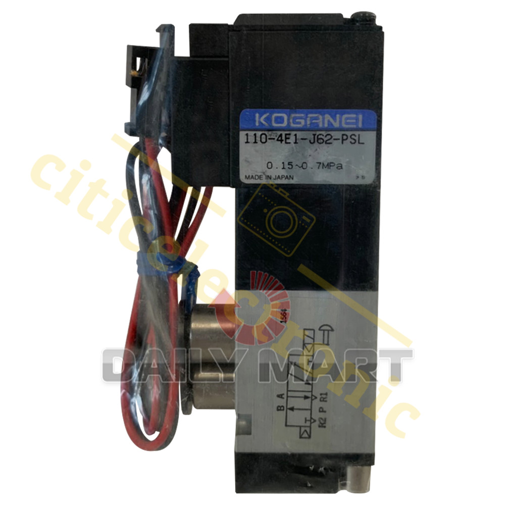 New In Box KOGANEI 110-4E1-J62-PSL Solenoid Valve 0.15~0.7MPa DC24V