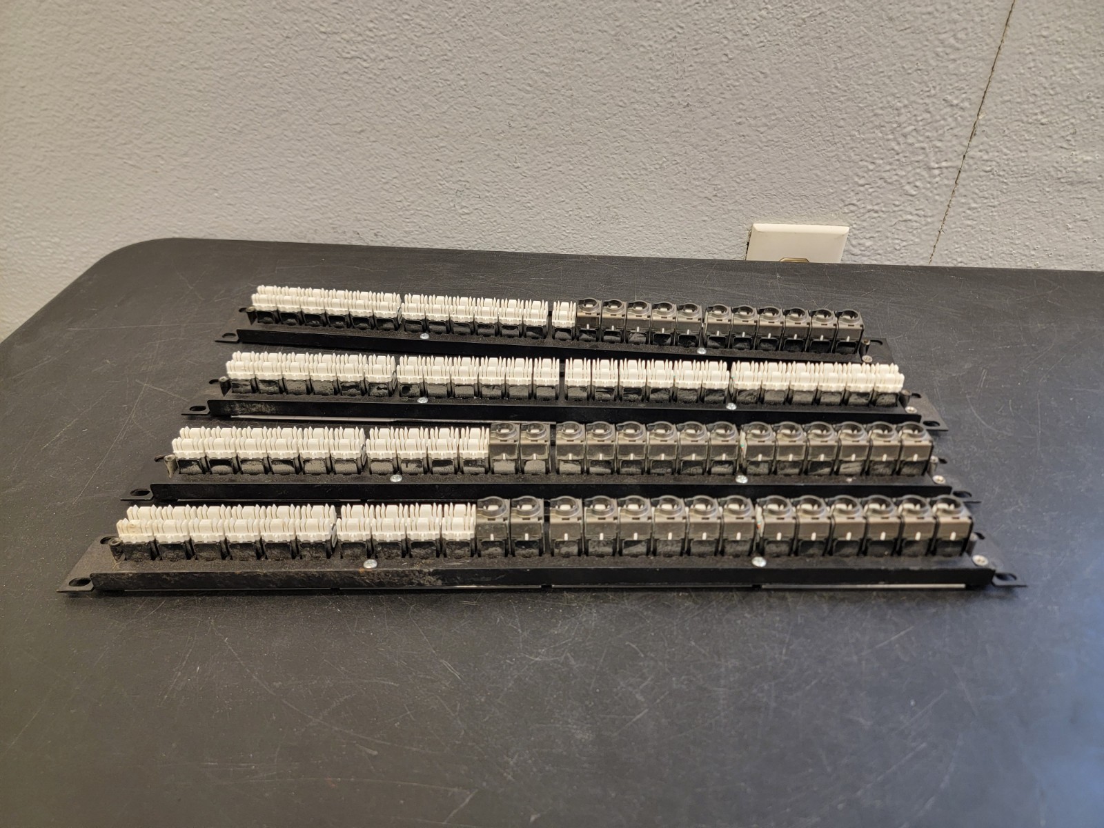 (4) Levinton Cat6 Universal Patch Panel 24-Port 10G Extreme