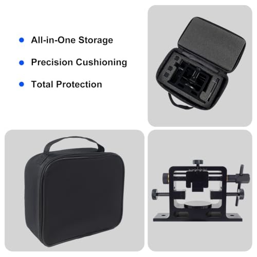 Precision Alignment Tool, Heavy Duty Alloy Jig for Home Workshop | ALL-IN Black