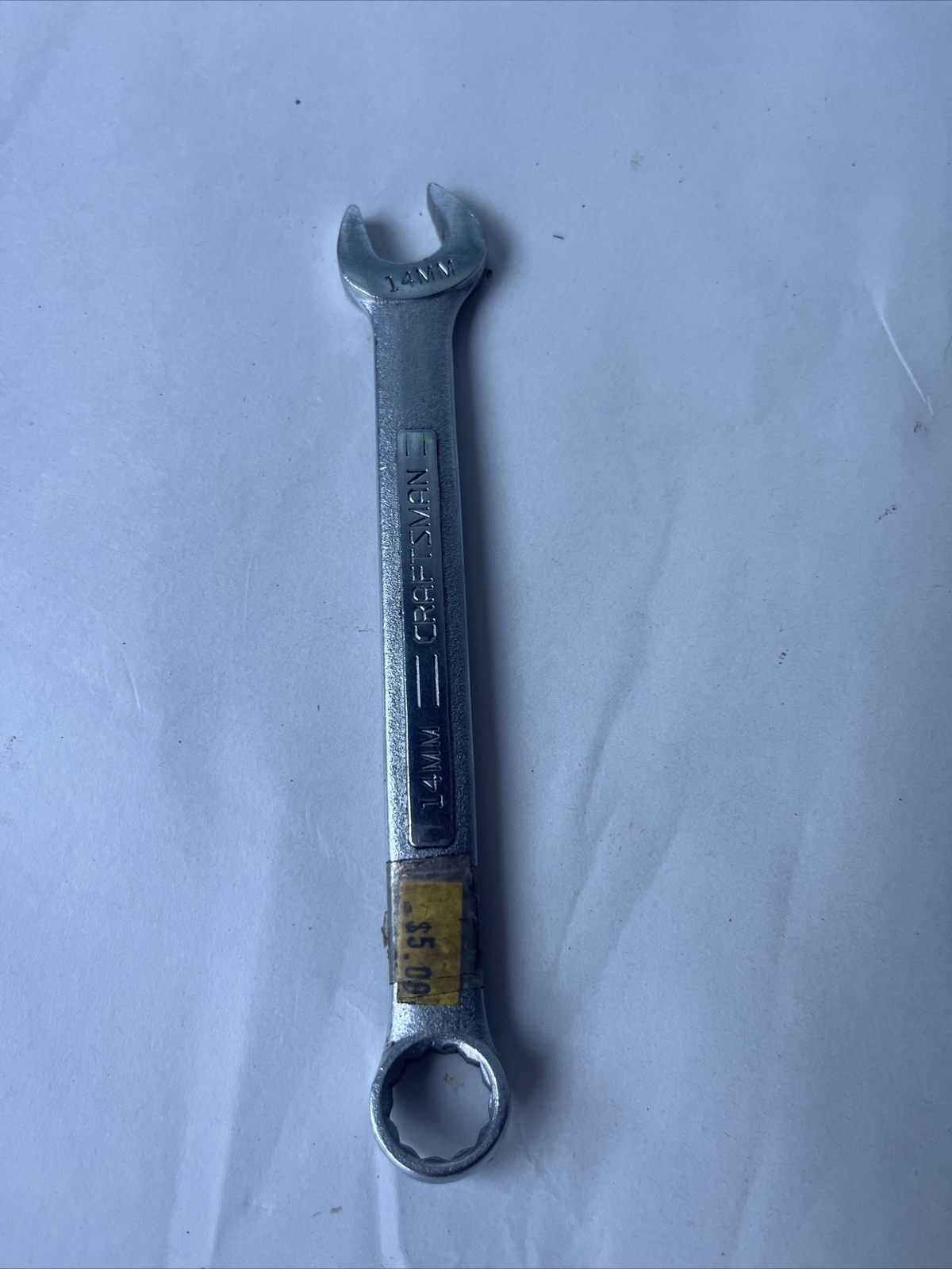 CRAFTSMAN -V-42918 COMBINATION 14MM WRENCH, 12 POINT, FORGED USA (tb1.2)
