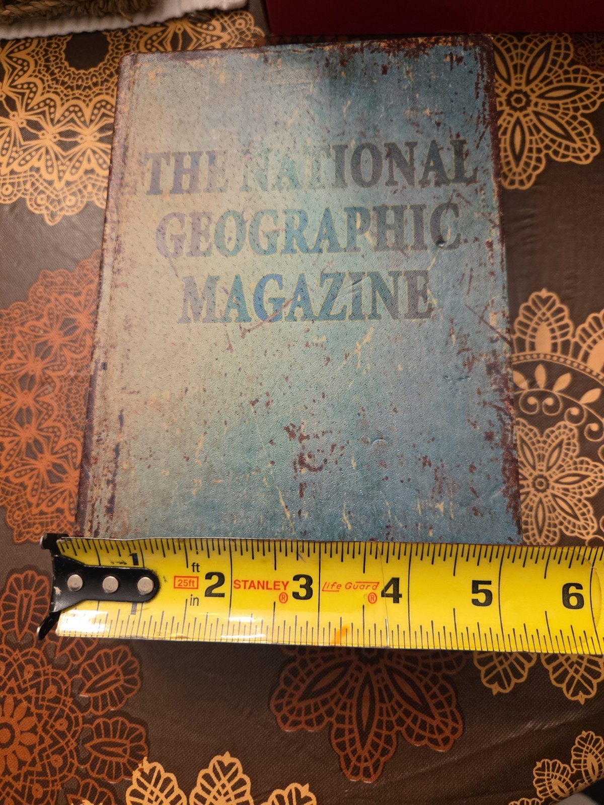 Secret Storage Box Faux National Geographic Book