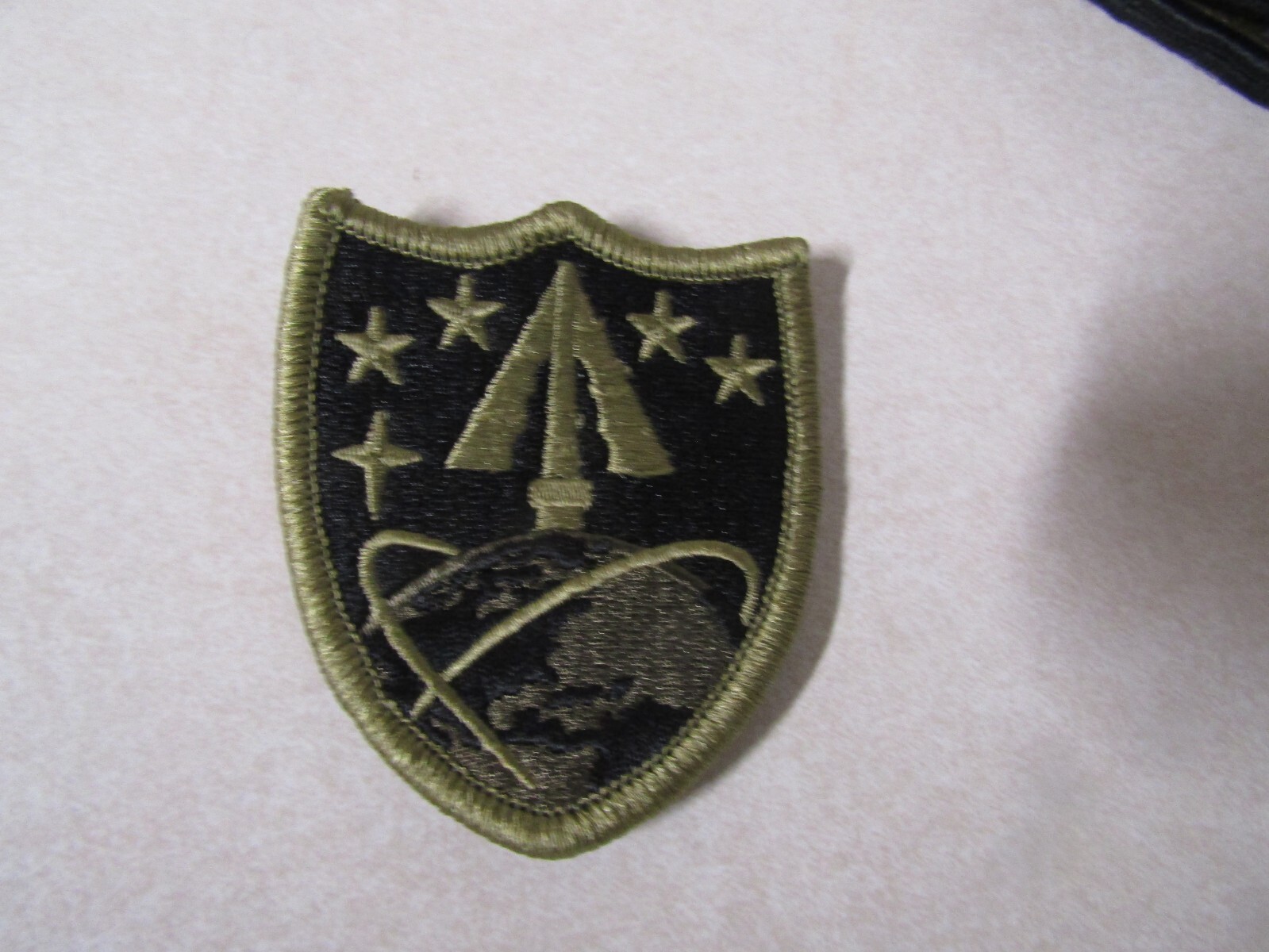 MILITARY PATCH US ARMY OCP MULTICAM HOOK AND LOOP UNSURE SPACE AND ARROW